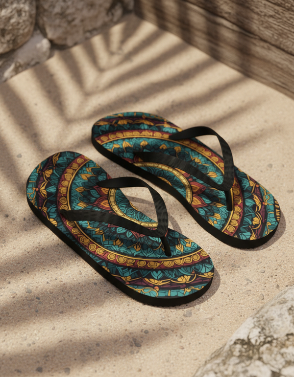 Mosaic Flip Flops bikini — Dripper