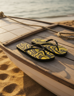 Lunar Shadow Eclipse Flip Flops