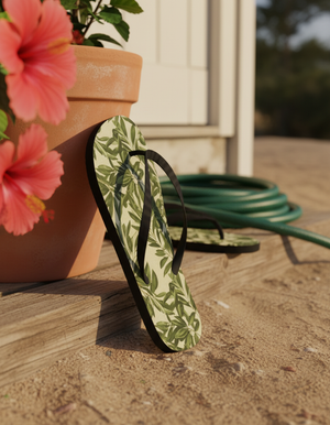 Tranquil Bliss Serenity Flip Flops