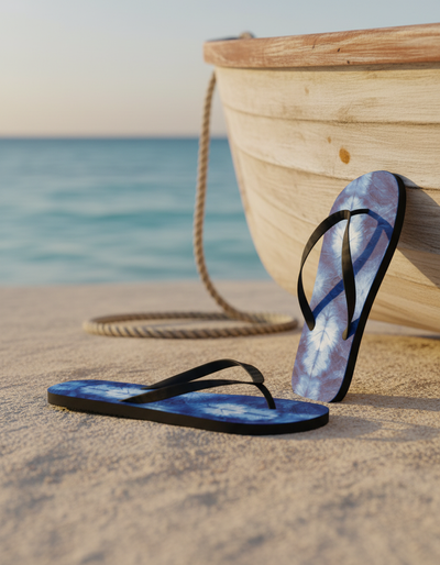 Indigo Flip Flops flip flops