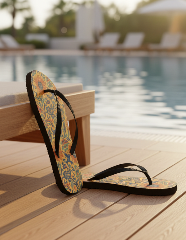 Provençal Souleiado flip flops