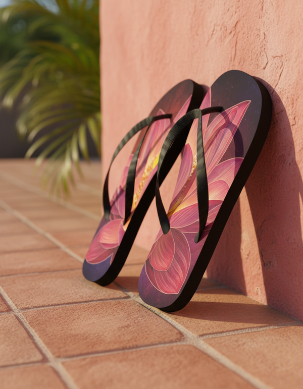 Lotus Collection flip flops