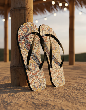 Rangoli Flip Flops