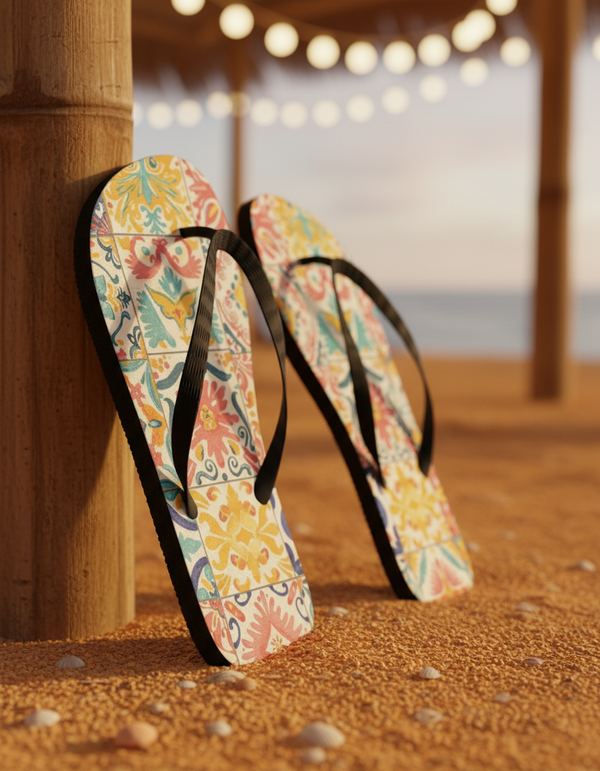 Cerulean Flip Flops bikini — Dripper