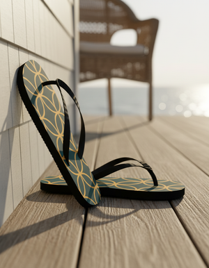 Sky Drift Sora Flip Flops