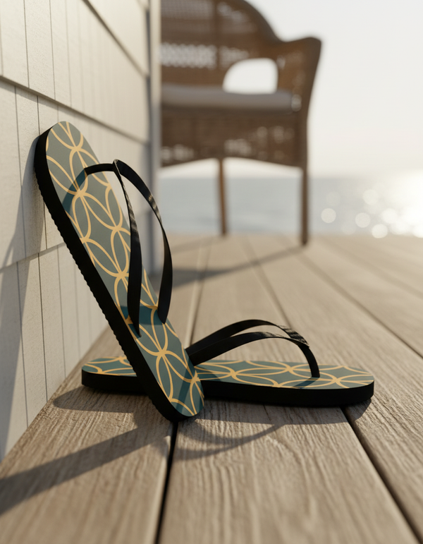 Sky Drift Sora Flip Flops