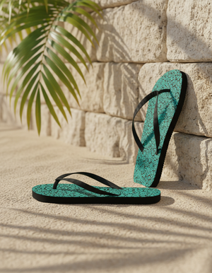 Flowing Wave Banyu Flip Flops