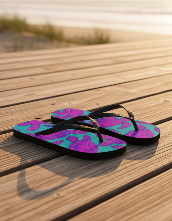 Coral Flip Flops bikini — Dripper