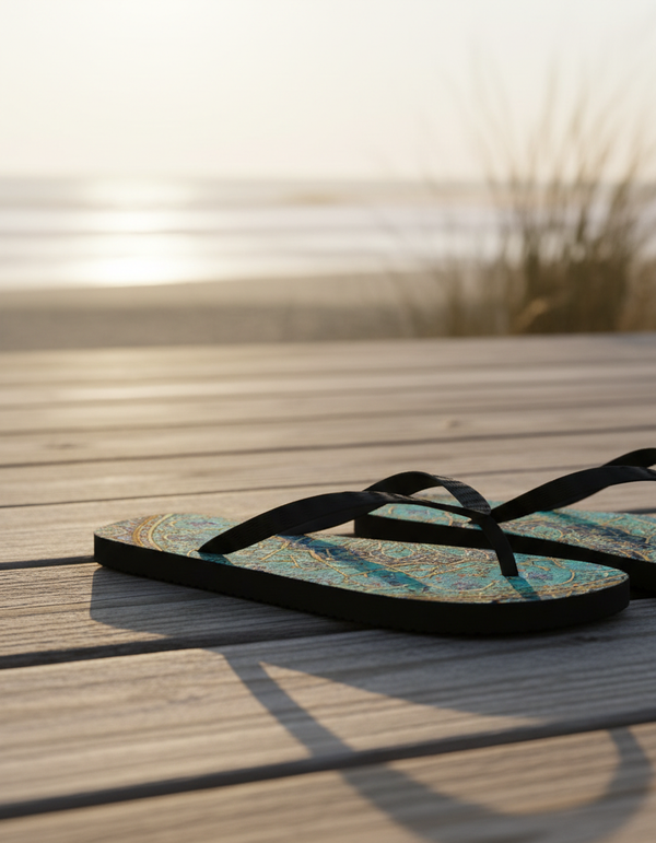 Crescent Flip Flops bikini — Dripper