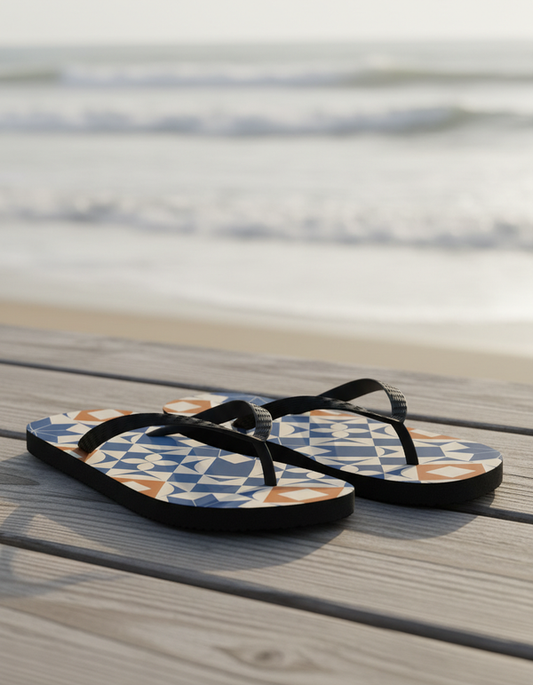 Mosaic Flip Flops bikini — Dripper