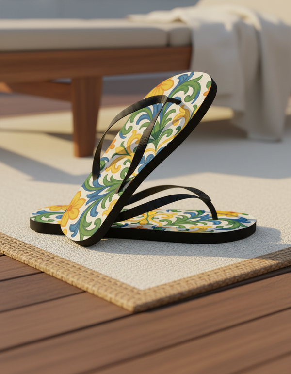 Cerulean Flip Flops bikini — Dripper