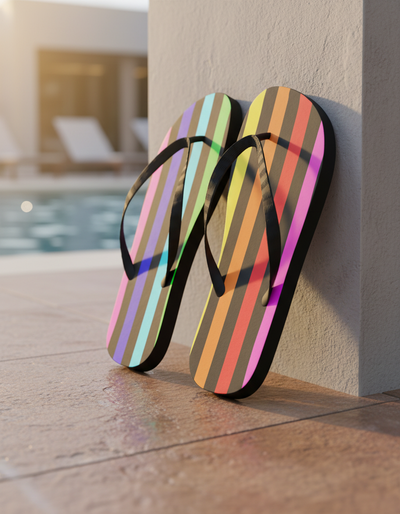 Vivid Flip Flops flip flops