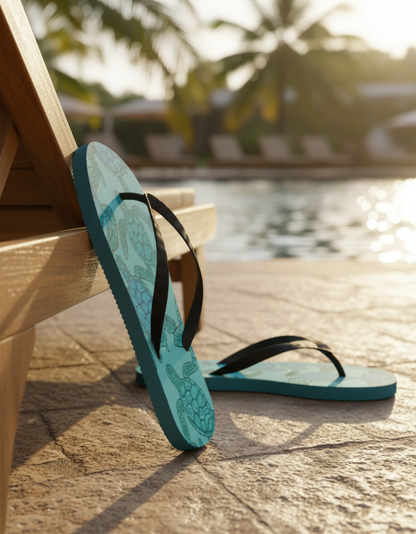 Aqua Flip Flops bikini — Dripper
