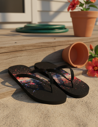 Pixelate Flip Flops flip flops