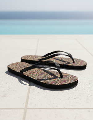 Radiant Waves Hikari Flip Flops