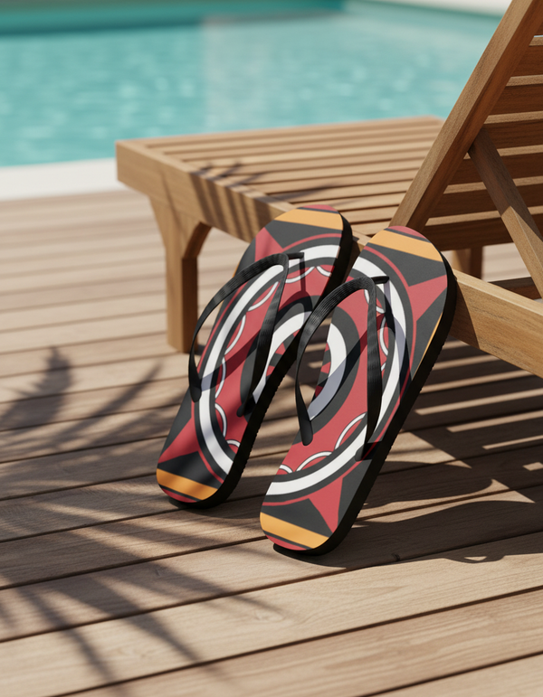 Torajan Collection flip flops