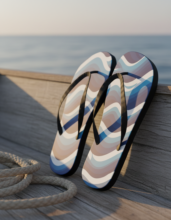 Ocean Collection flip flops