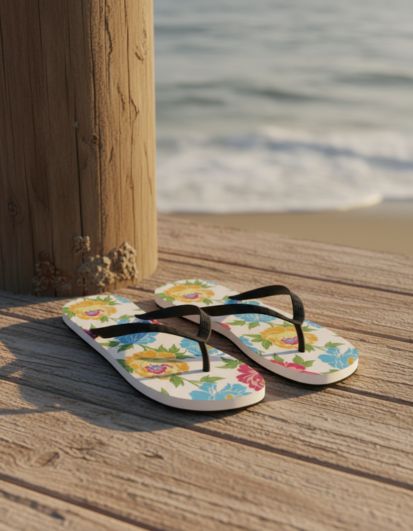 Chinese Collection flip-flops