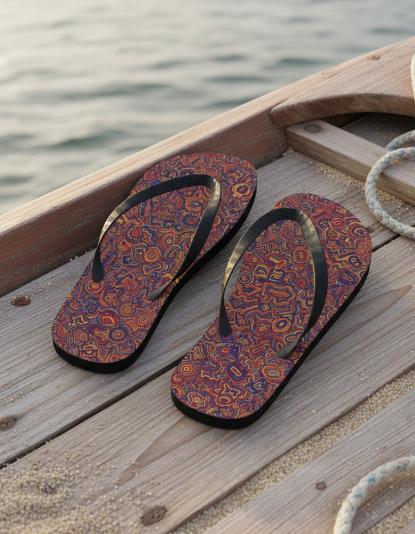 Frutiger Collection flip flops