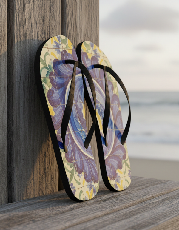 Azulejo Flip Flops bikini — Dripper