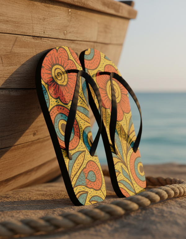 Ankara Collection flip flops