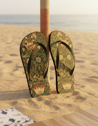 Chrysanthemum Flip Flops flip flops