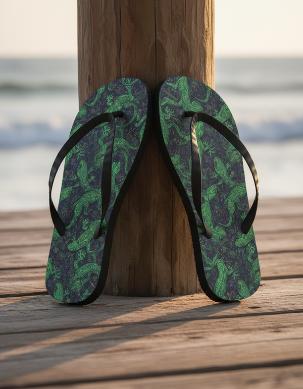 Ocean Drift Sway Flip Flops