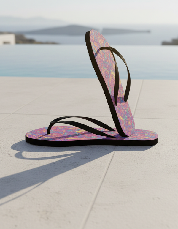 Neon Flip Flops bikini — Dripper