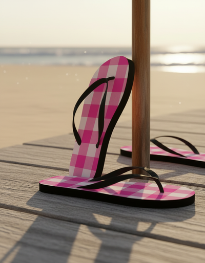 Fuchsia Flip Flops flip flops