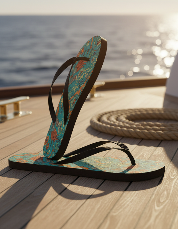 Mosaic Flip Flops bikini — Dripper