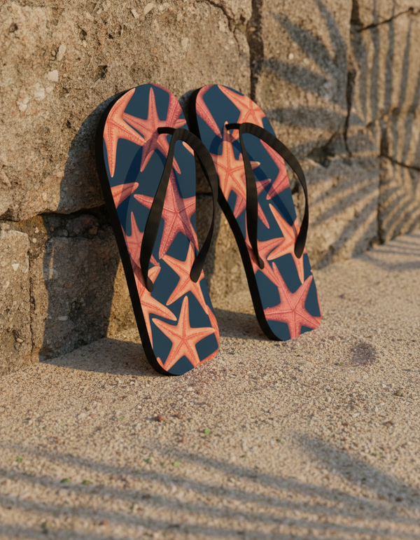 Starfish Collection flip flops
