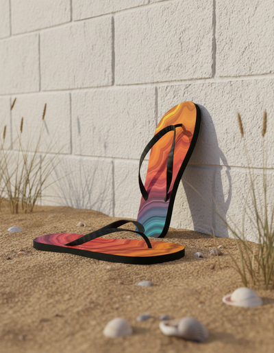 Mosaic Flip Flops flip flops