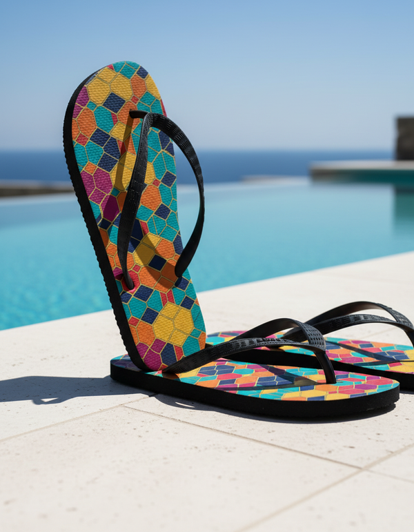 Sayagata flip flops