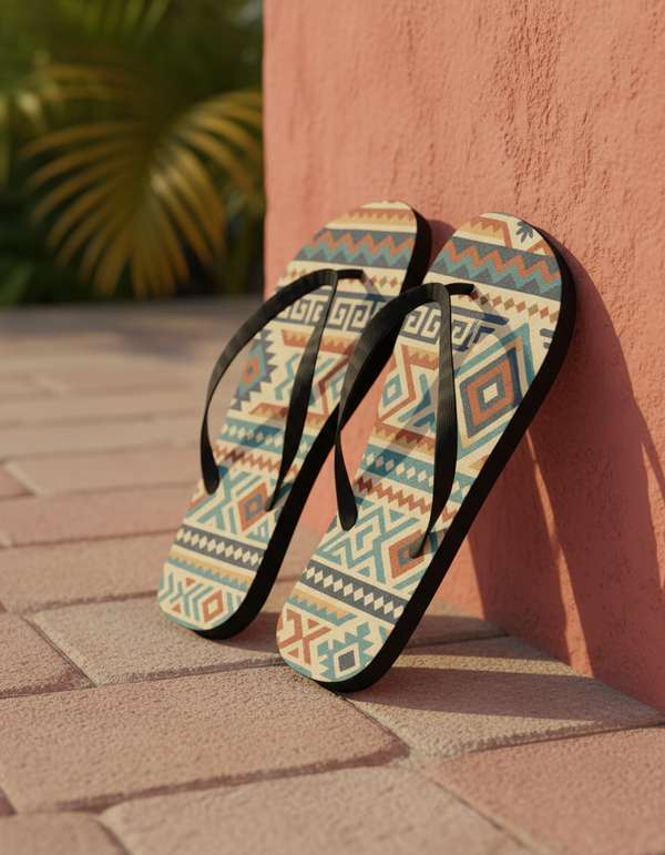 Pampas Collection flip flops
