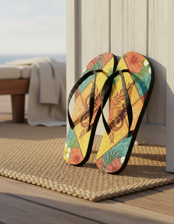 Hawaiian Collection flip flops