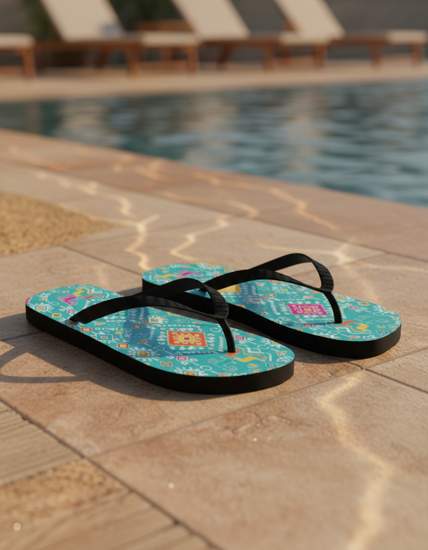 Kilim Collection flip flops