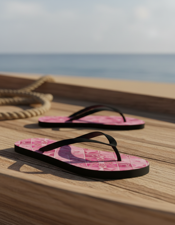 Flip Flops in Poppy