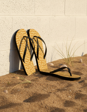 Kintsugi Flip Flops