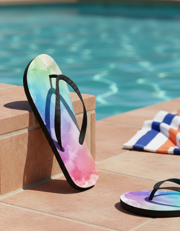 Mosaic Flip Flops bikini — Dripper