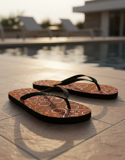 Lukisan Flip Flops flip flops