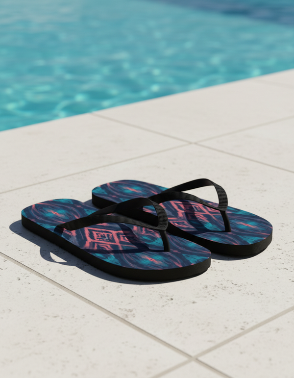 Ikat Collection flip flops