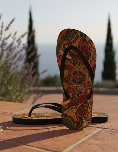 Woven Flip Flops flip flops