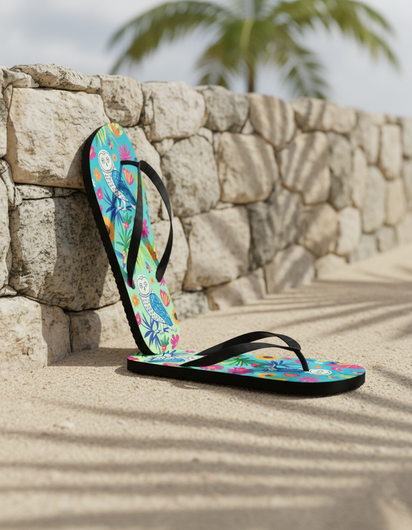 Audubon Collection flip flops