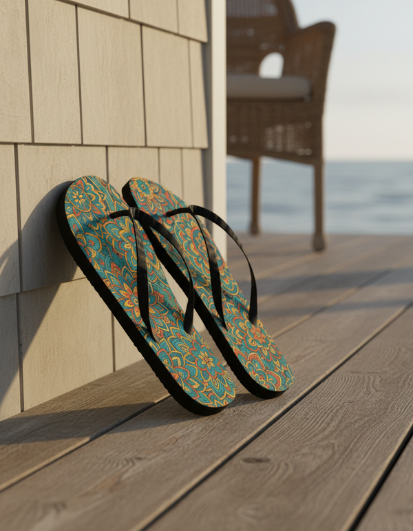Mandalas flip-flops