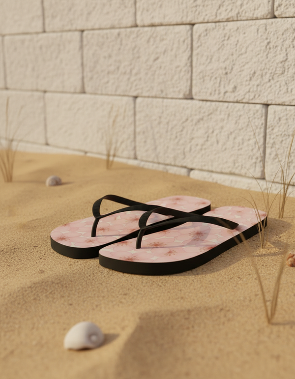 Sakura Collection flip-flops