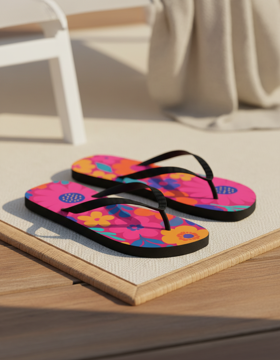 Petal flip flops — view 1 of 2