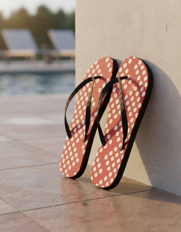 Kanoko flip flops