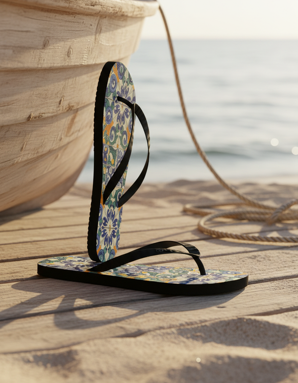 Azulejo Flip Flops bikini — Dripper