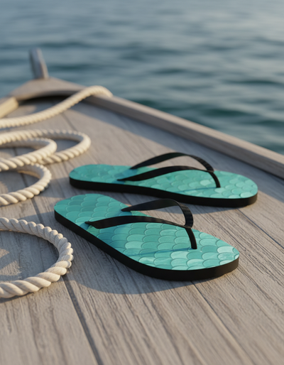 Coral Flip Flops flip flops