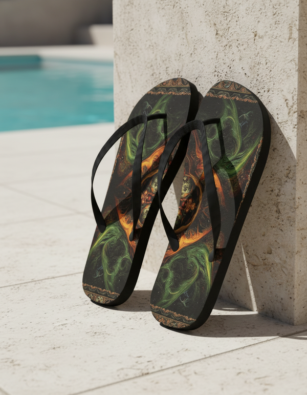 Kaleido Flip Flops bikini — Dripper
